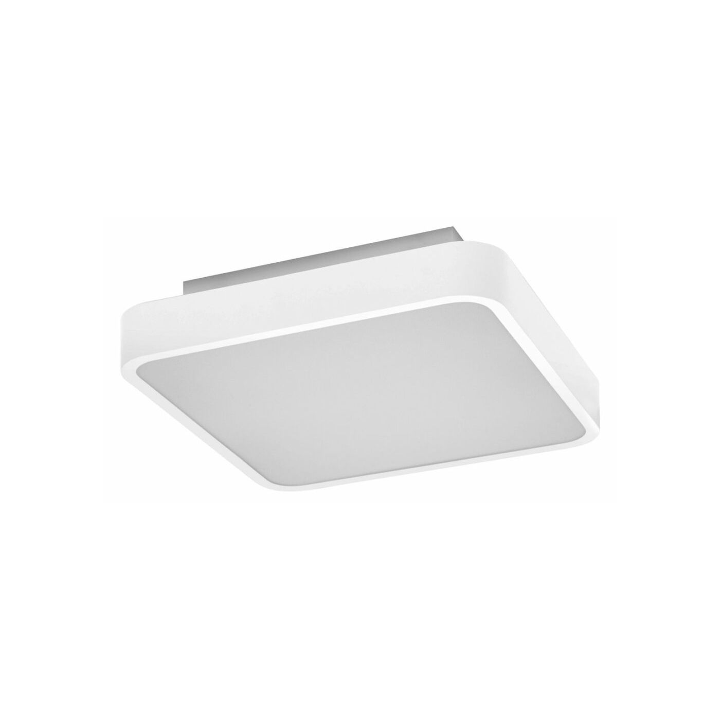 Orbis Backlight smart dimbare RGB LED plafondlamp 35x35 wit