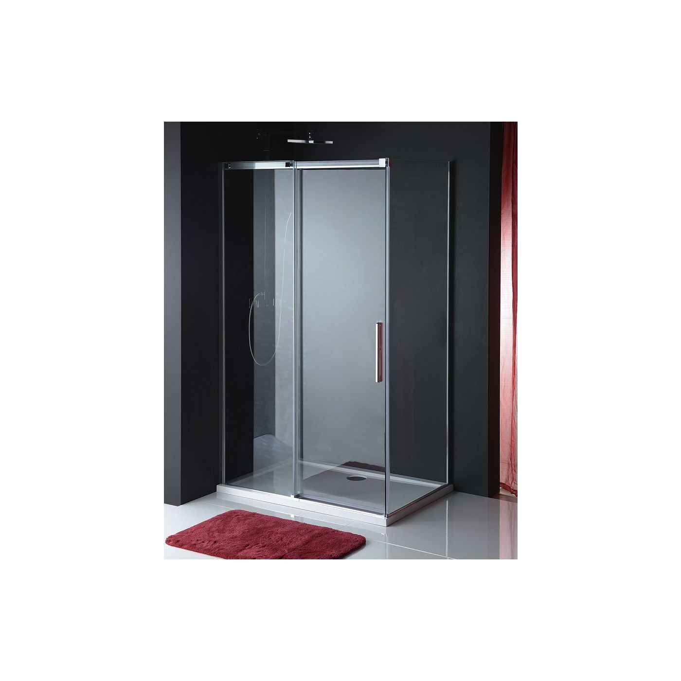 Polysan Altis Line douchecabine 110x90 chroom