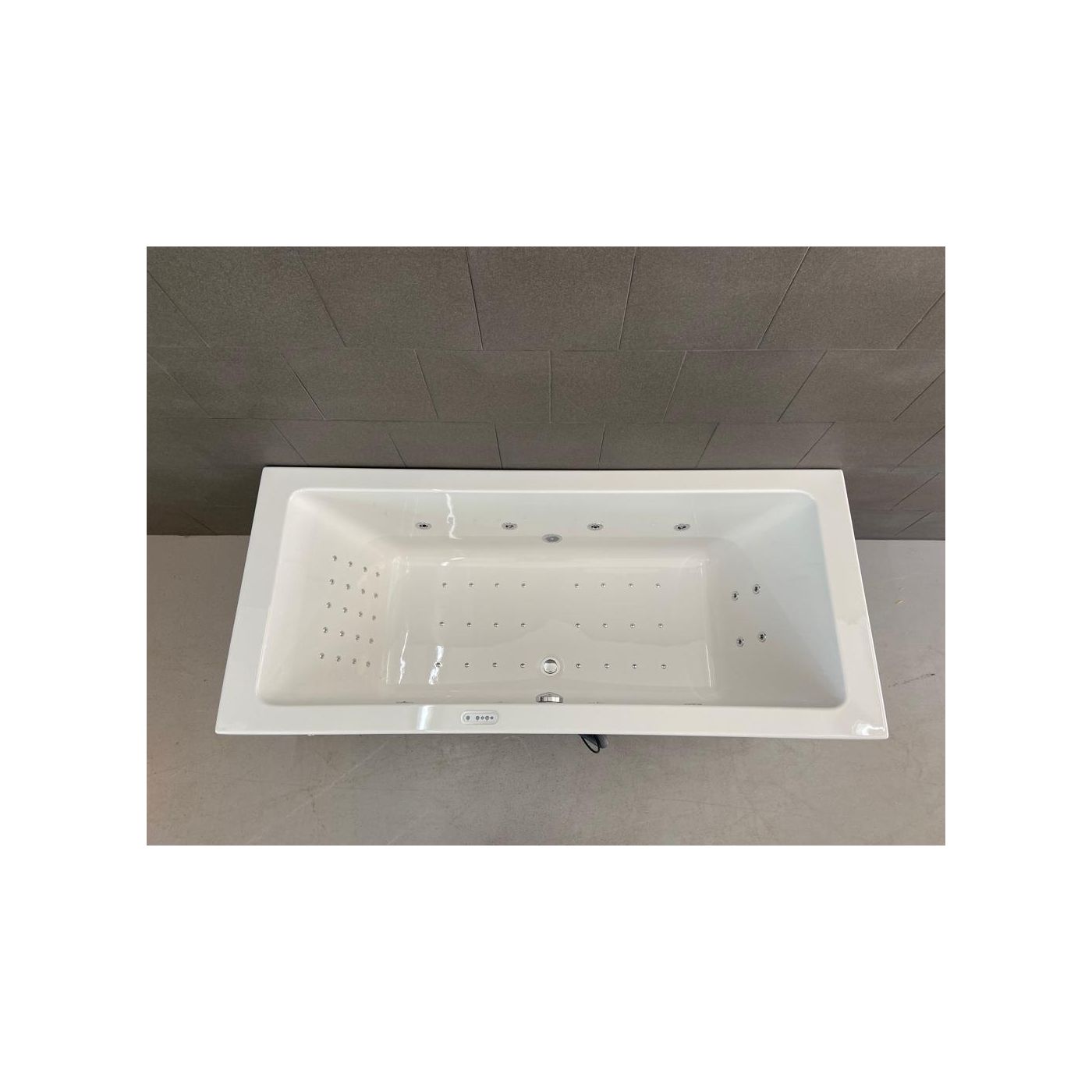 Xenz Society bubbelbad met Advance systeem 190x90 wit 24 bodemjets