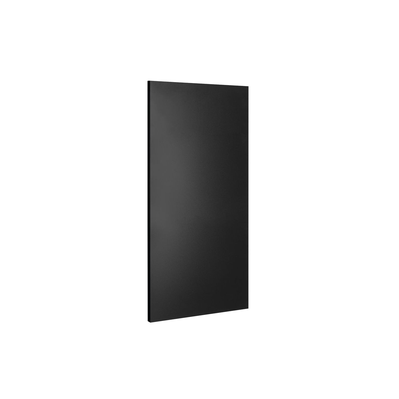 Sapho Enis verwarmingspaneel 59x120 cm mat zwart