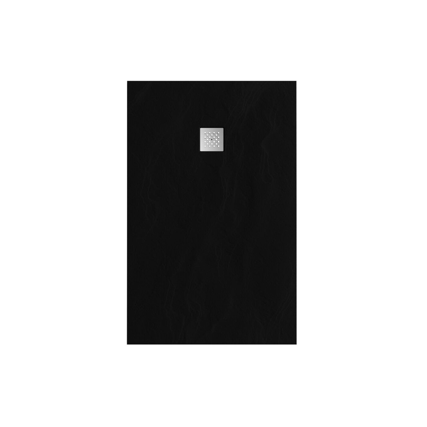 Tapo Relievo Crag douchebak 90x140 cm mat zwart