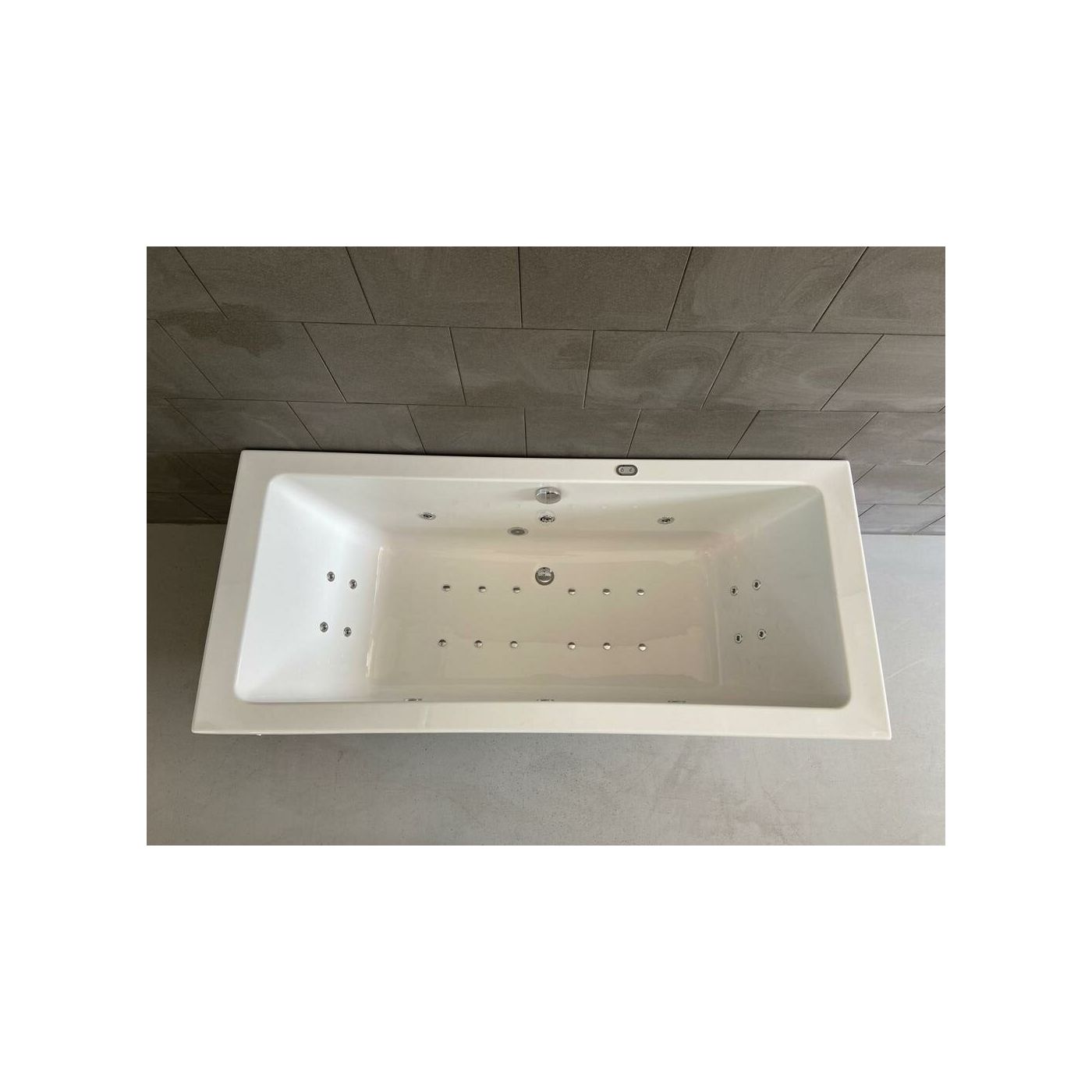Xenz Society bubbelbad met Koller Basic systeem 180x80 wit