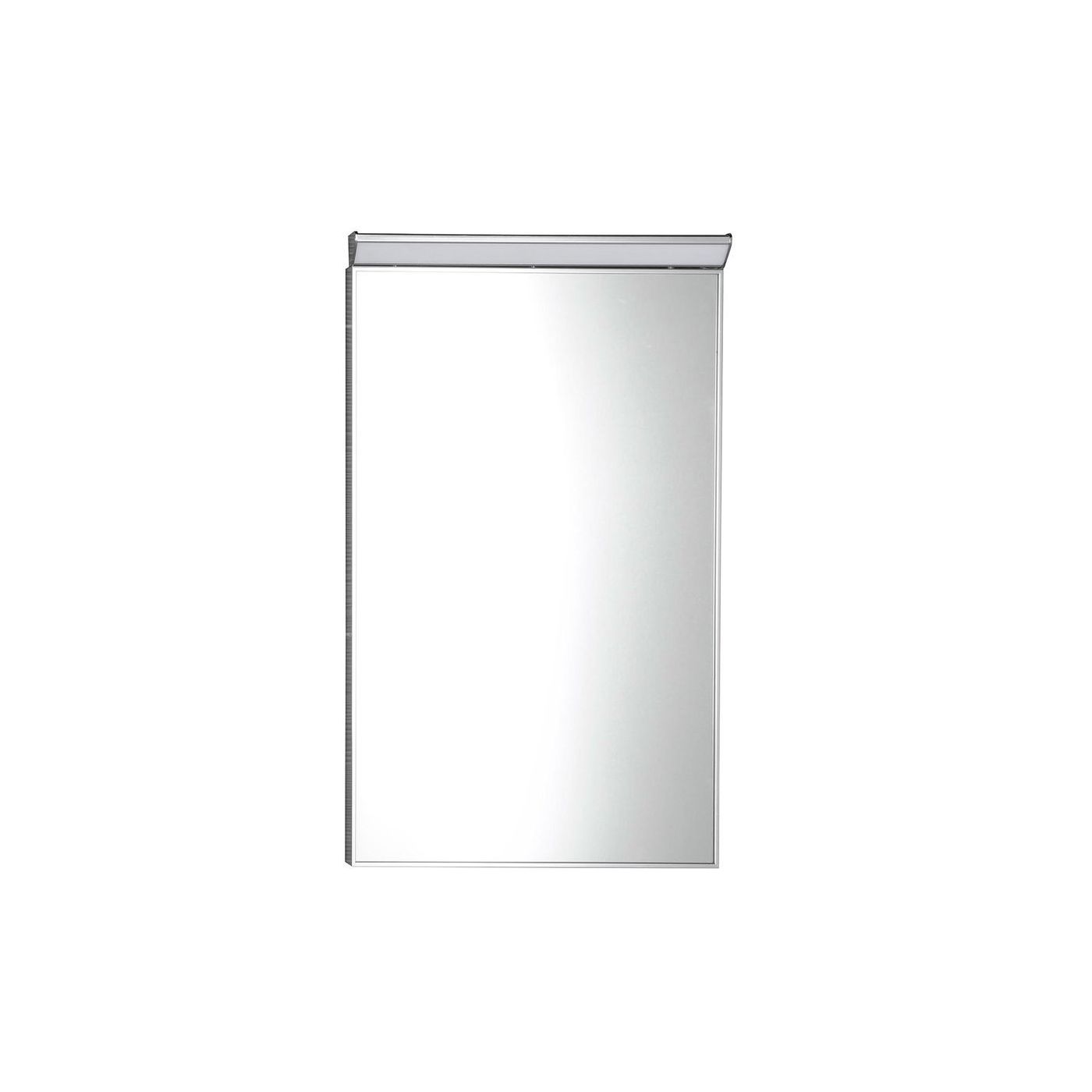 Sapho Bora spiegel met LED verlichting met switch 40x60 cm chroom