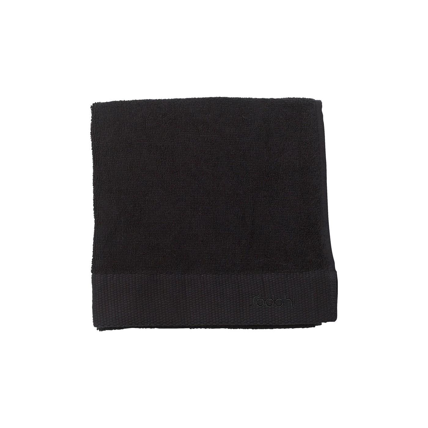 Södahl handdoek 40x60 cm comfort zwart