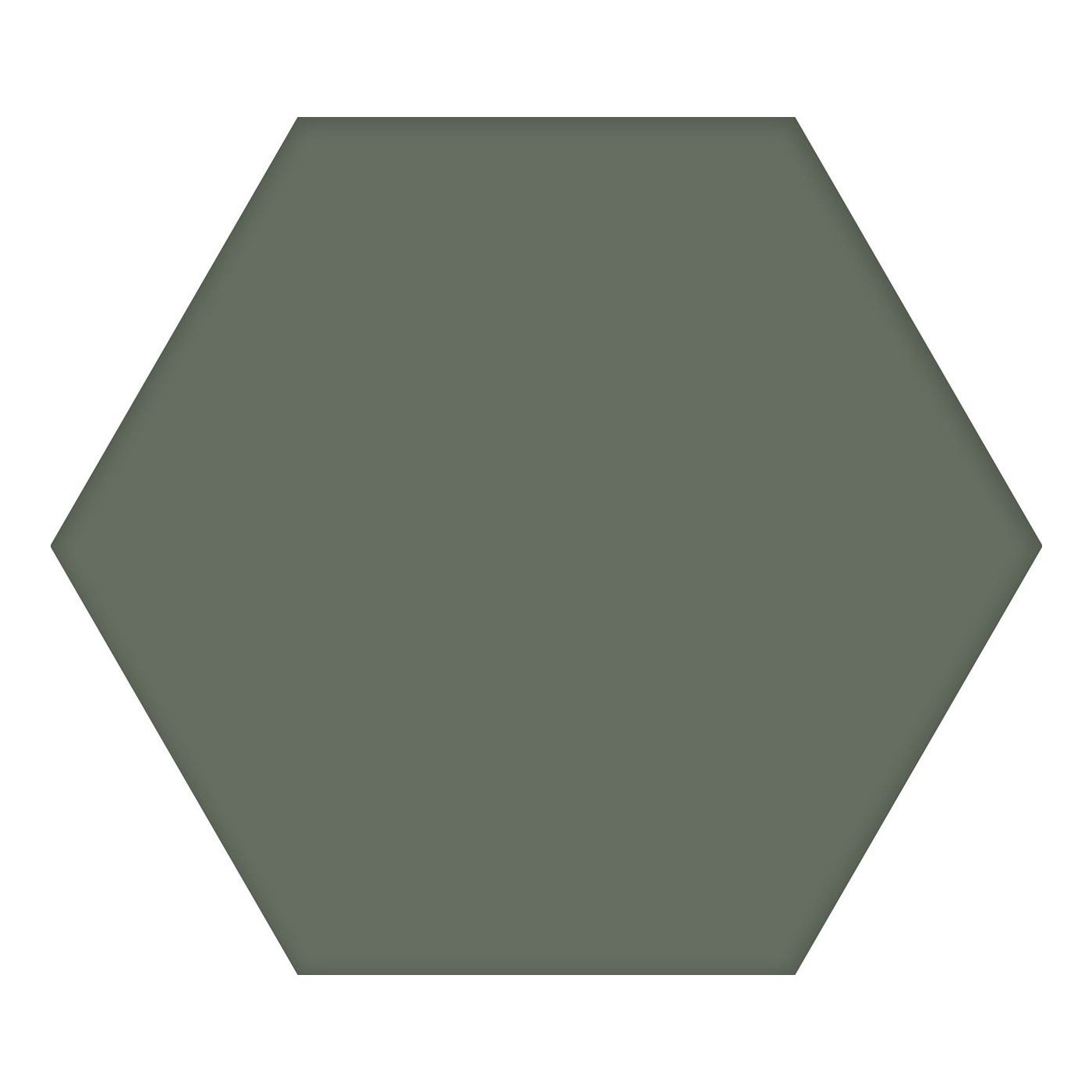 Codicer Hex25 Basic hexagon vloertegel 25x22 Moss
