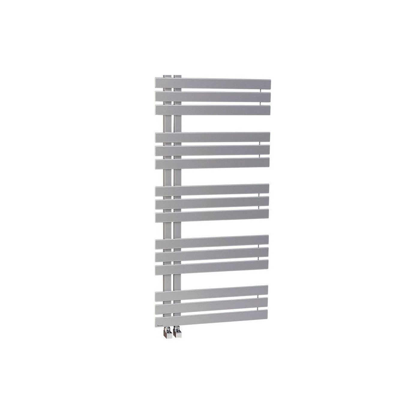 Sapho Silvana handdoekradiator 60x125 cm zilver