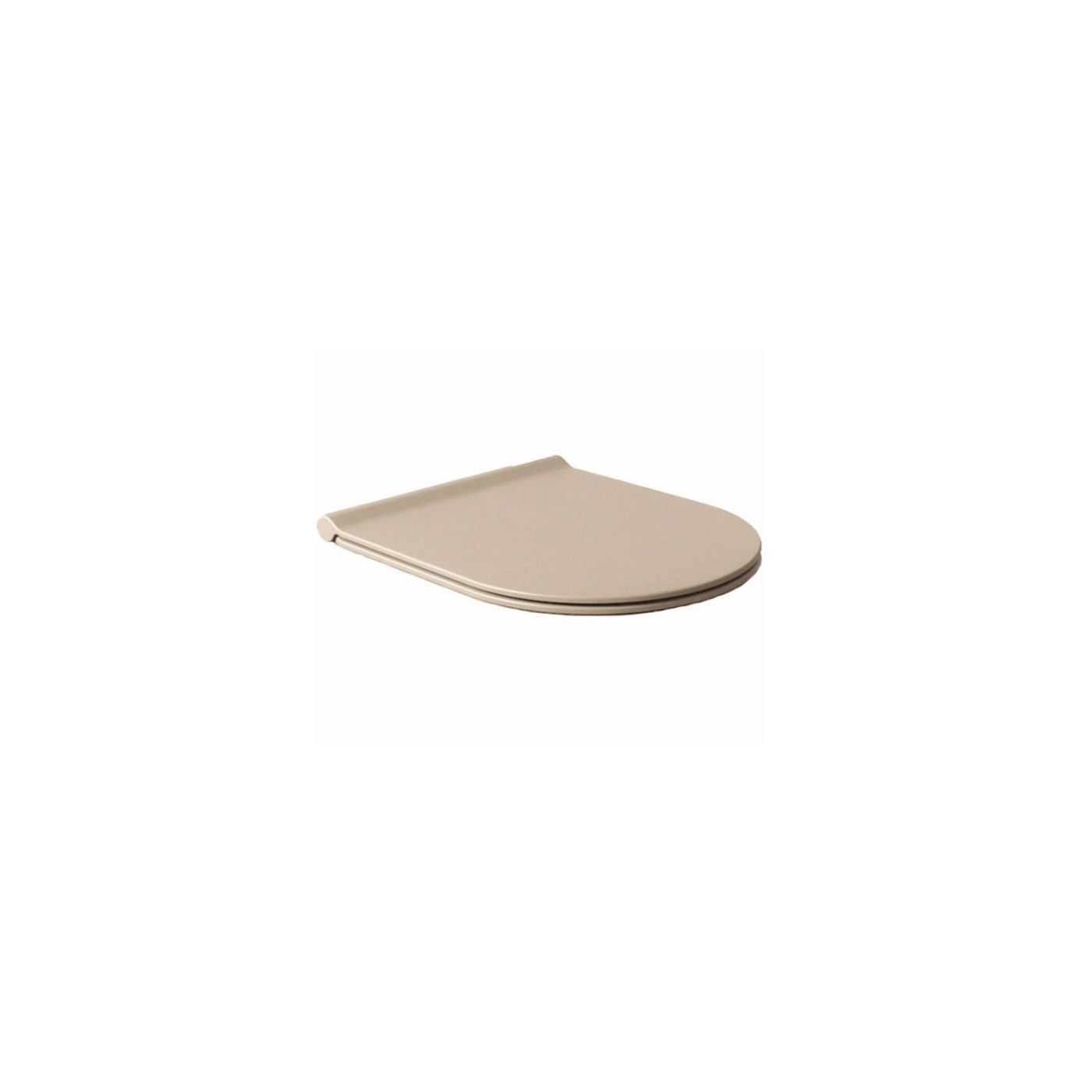 Salenzi Form Slim toiletzitting mat taupe