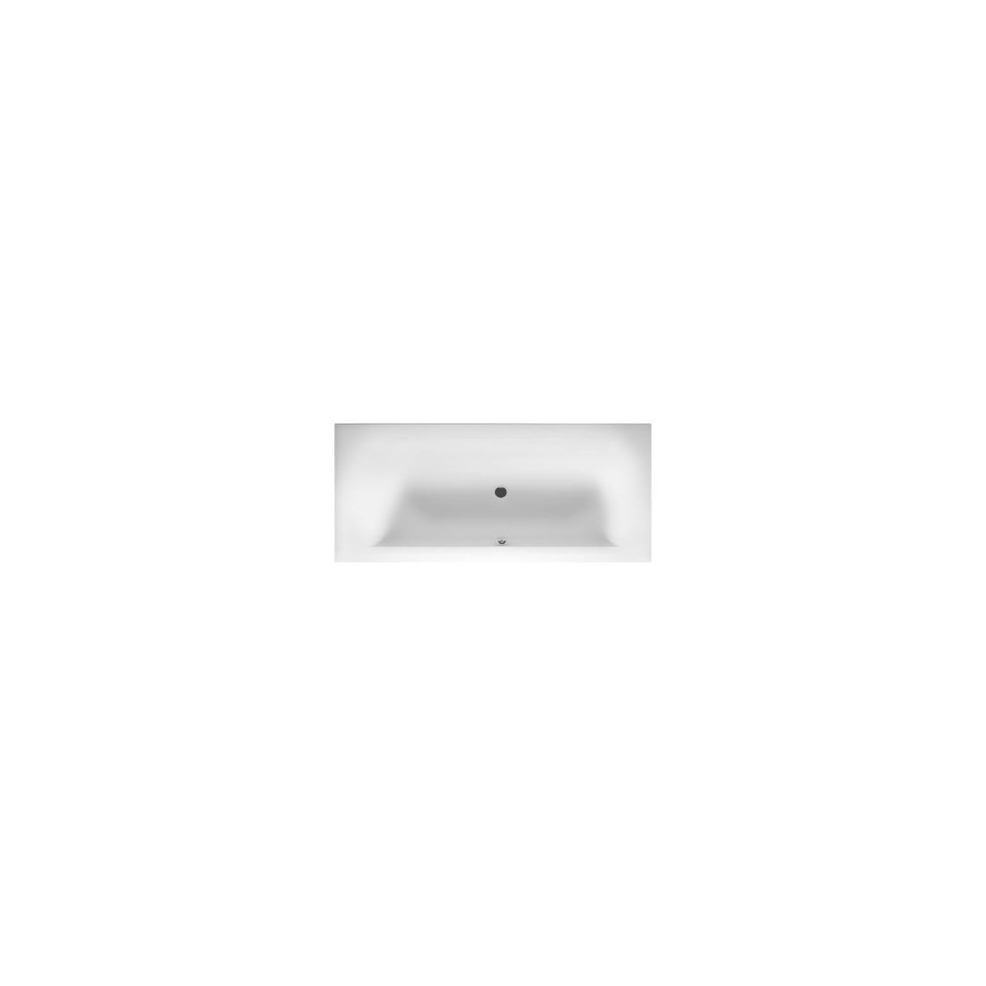 Riho Linares ligbad 170x75 rechthoek velvet white (mat wit)