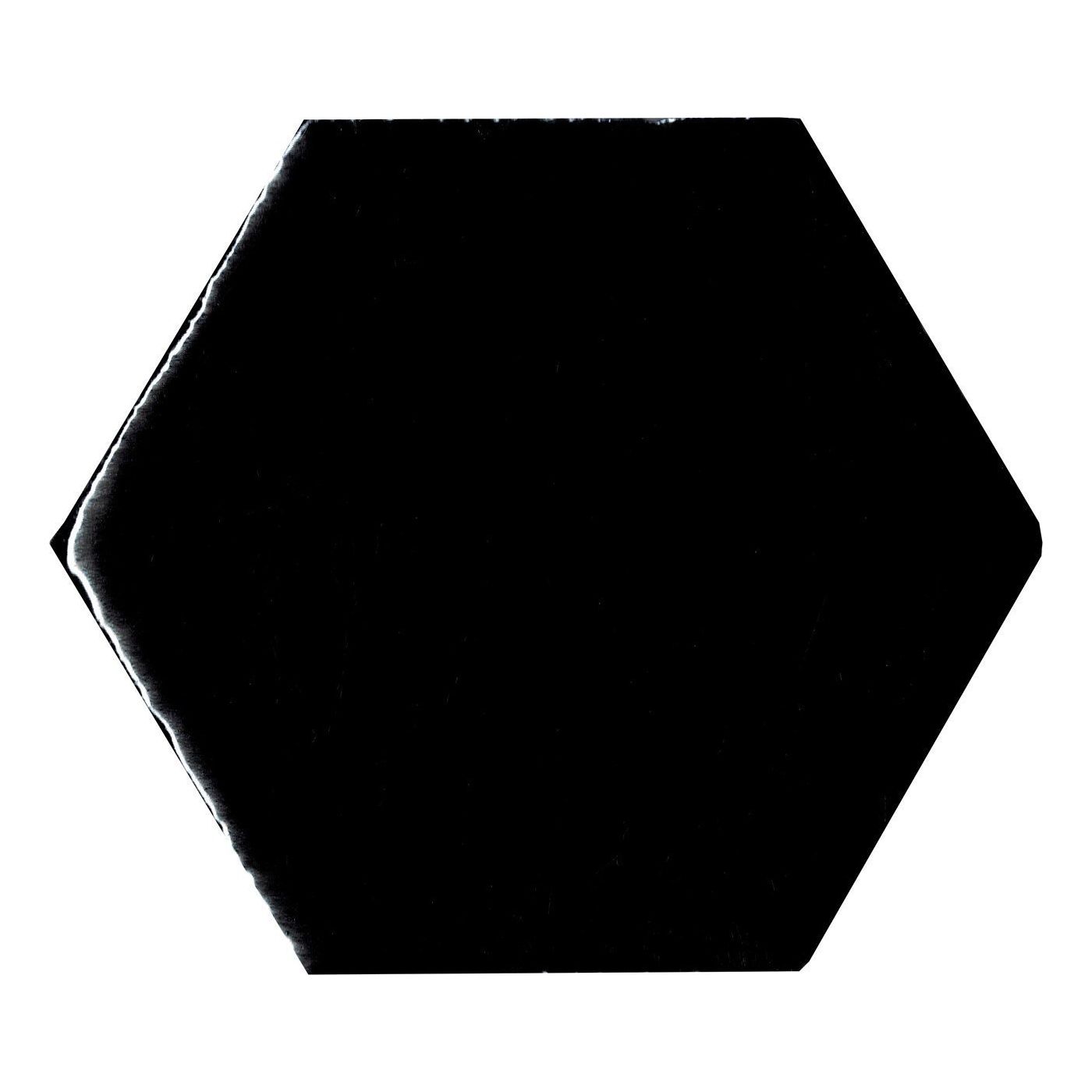 Alcoceram hexagon tegel Manual Exagono 10X11,5 Negro