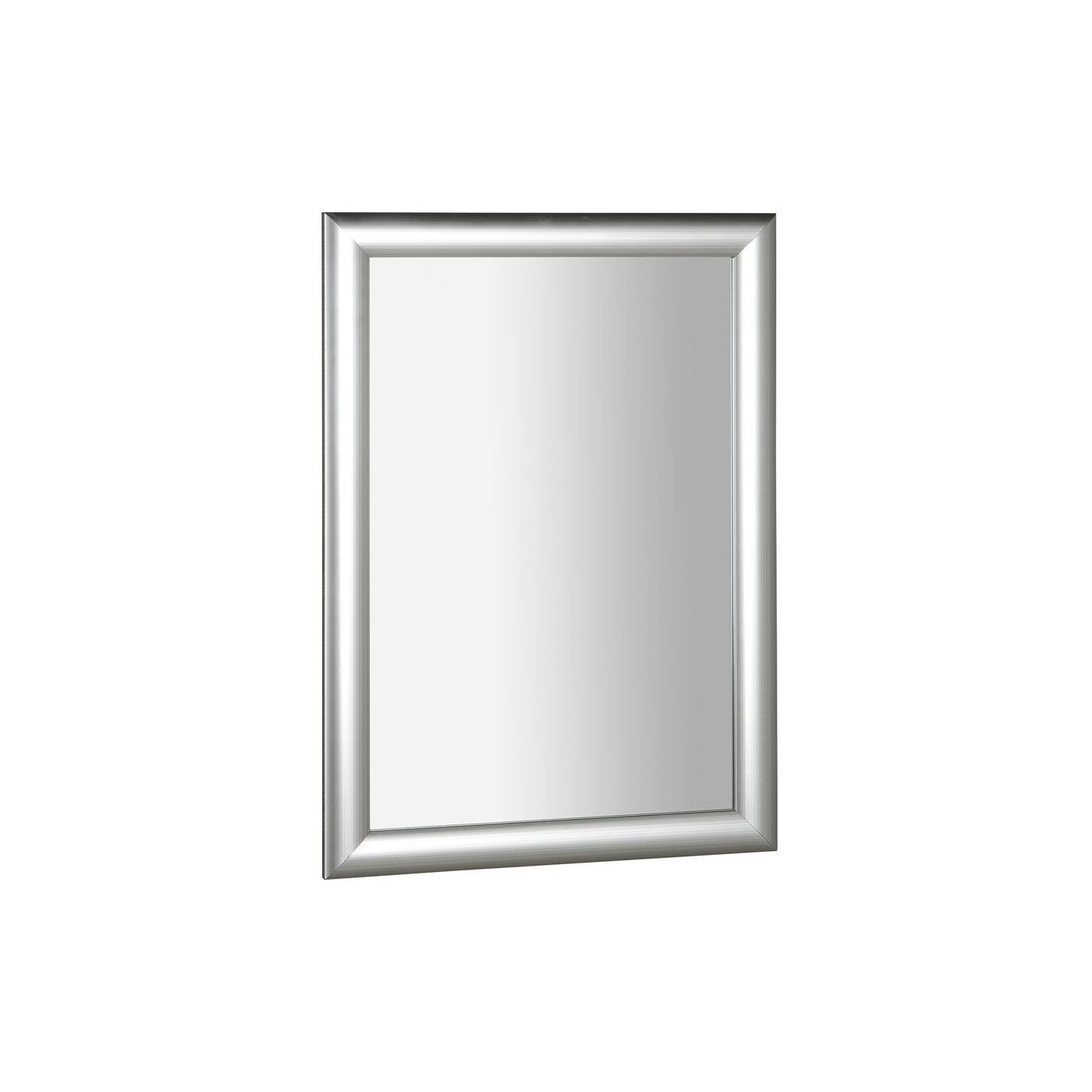 Esta Spiegel 580x780mm in houten frame zilver met streep