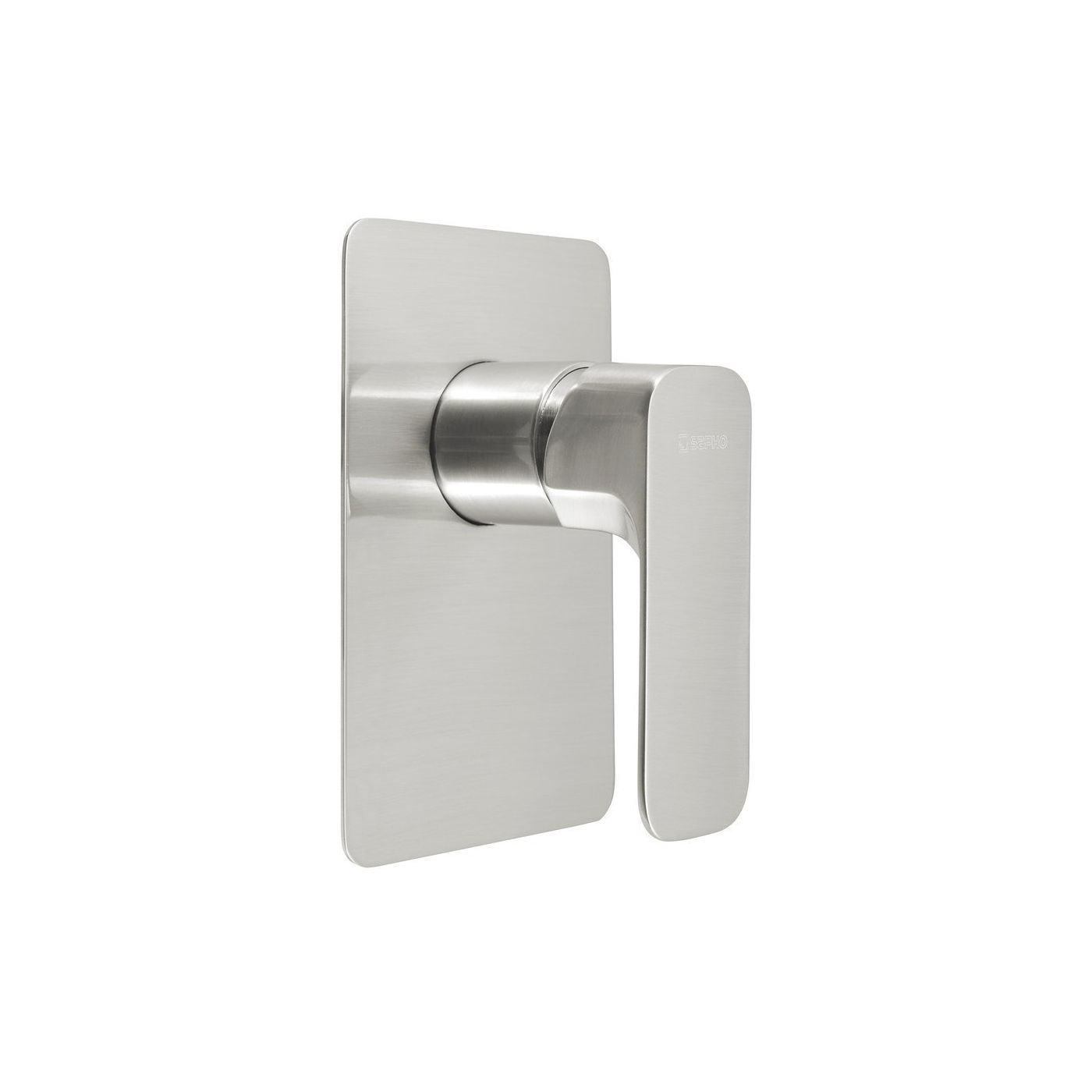 Sapho Spy inbouw douchemengkraan 1-weg 10x15cm geborsteld nikkel