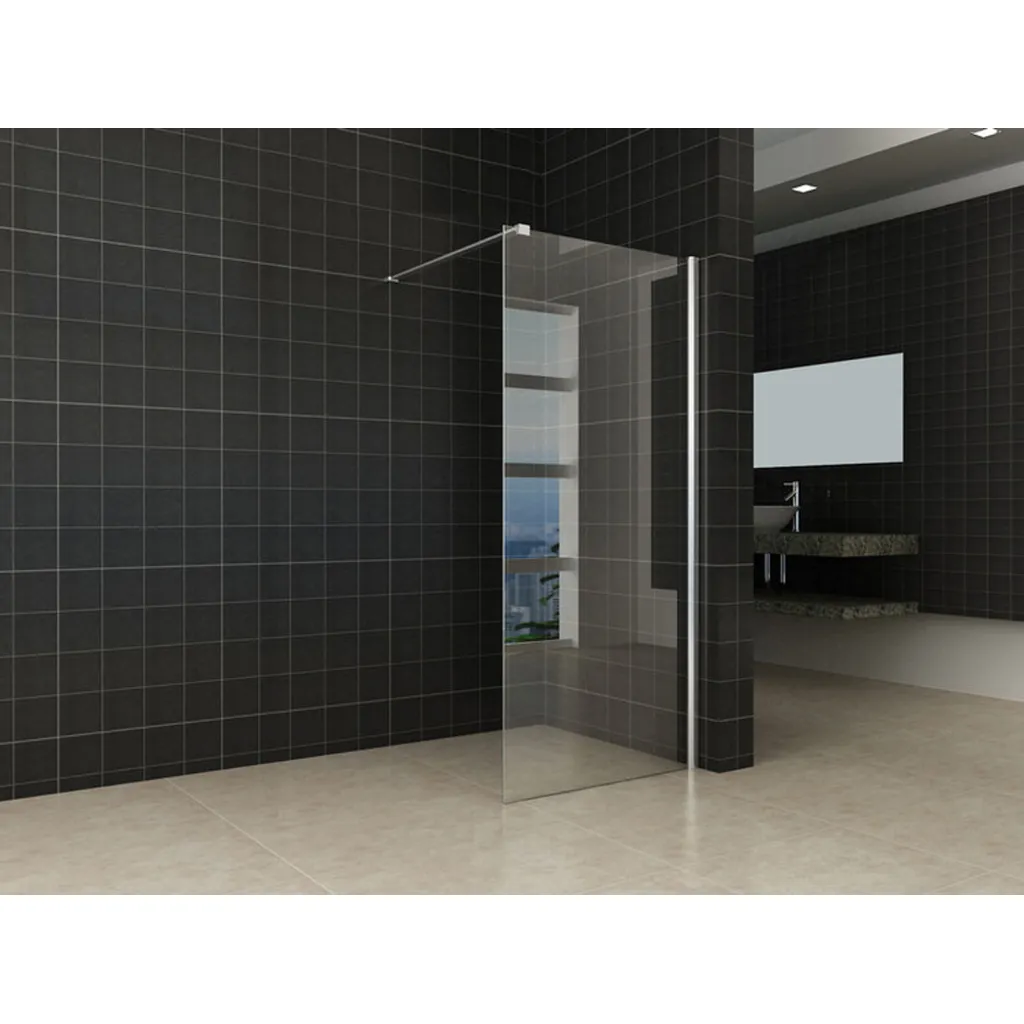 Afbeelding 1 Wiesbaden Comfort inloopdouche 800 x 2000 x 10 mm nano helder glas/chroom