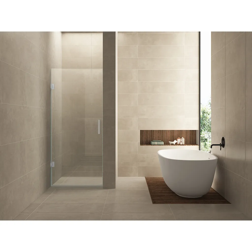 Afbeelding 1 Wiesbaden Less glas voor nisdeur 1000 x 2000 x 8 mm nano helder glas