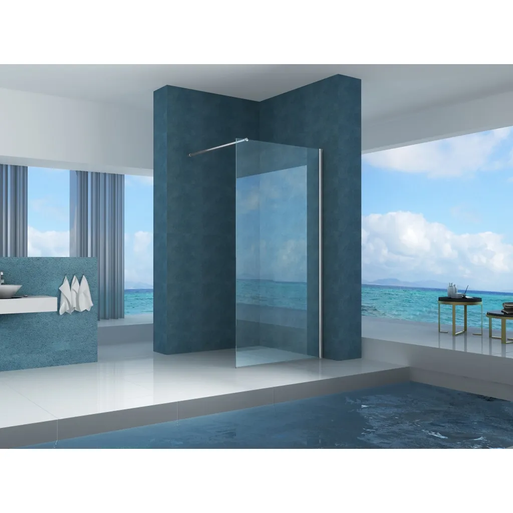 Afbeelding 1 Xellanz Eco inloopdouche 900 x 2000 x 8 mm nano helder glas/chroom