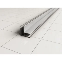 Afbeelding 1 Wiesbaden Slim hoekprofiel 2000 x 10 mm geborsteld staal