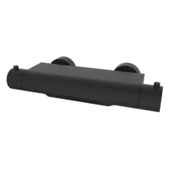 Afbeelding 1 Wiesbaden Style thermostatische badmengkraan waterval cooltouch mat zwart