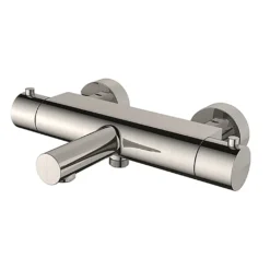 Afbeelding 1 Wiesbaden Style thermostatische badmengkraan cooltouch geborsteld staal