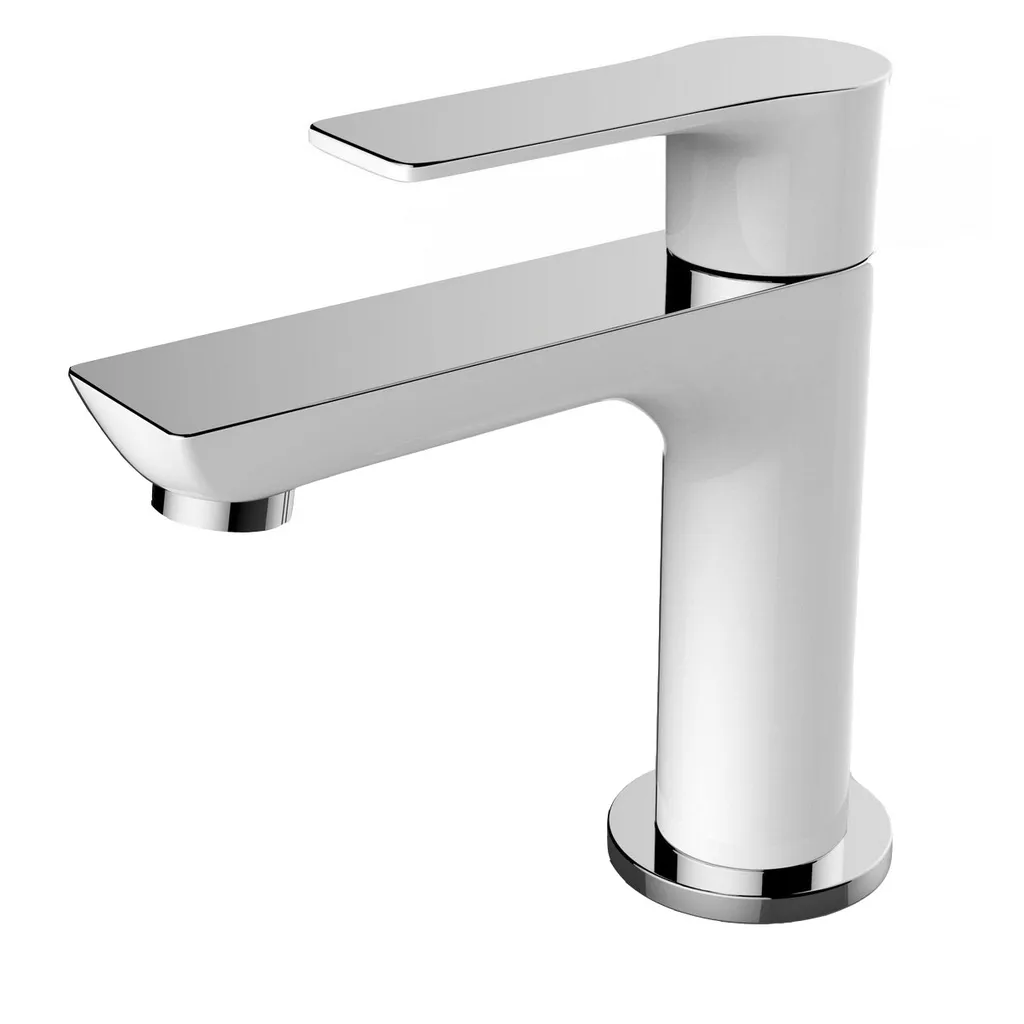 Afbeelding 1 Wiesbaden Casma fonteinkraan 1/2'' wit/chroom