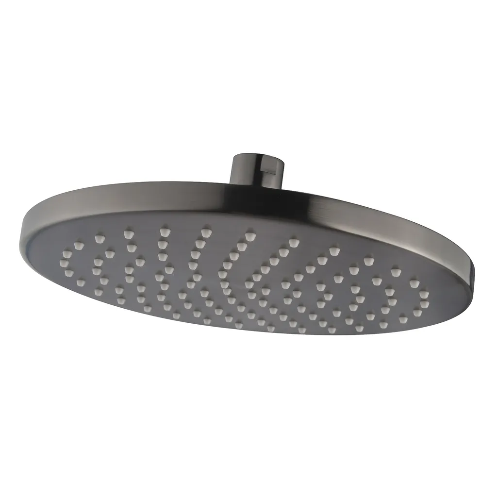 Afbeelding 1 Wiesbaden UniMatch hoofddouche rond 20 x 1,2 cm gunmetal