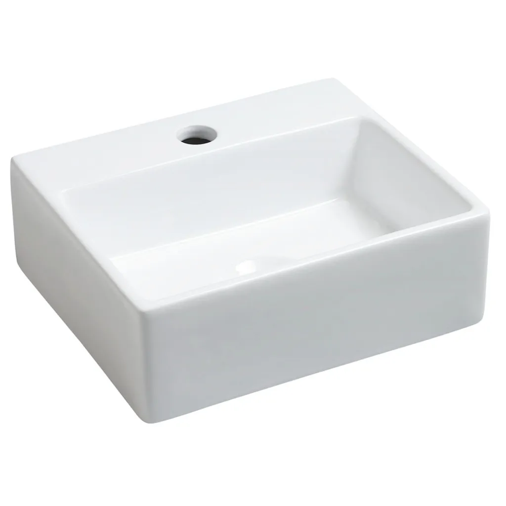 Afbeelding 1 Wiesbaden Leto fontein 33,5 x 29 x 11,5 cm keramiek glans wit