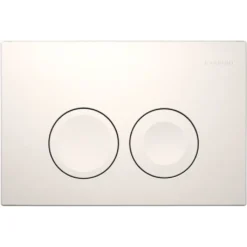 Afbeelding 1 Geberit Delta-25 Drukplaat Wit