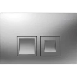 Afbeelding 1 Geberit Delta-35 Drukplaat Mat-chroom