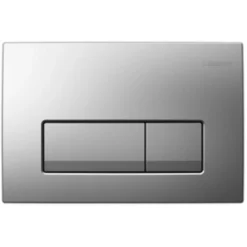 Afbeelding 1 Geberit Delta-50 drukplaat mat-chroom