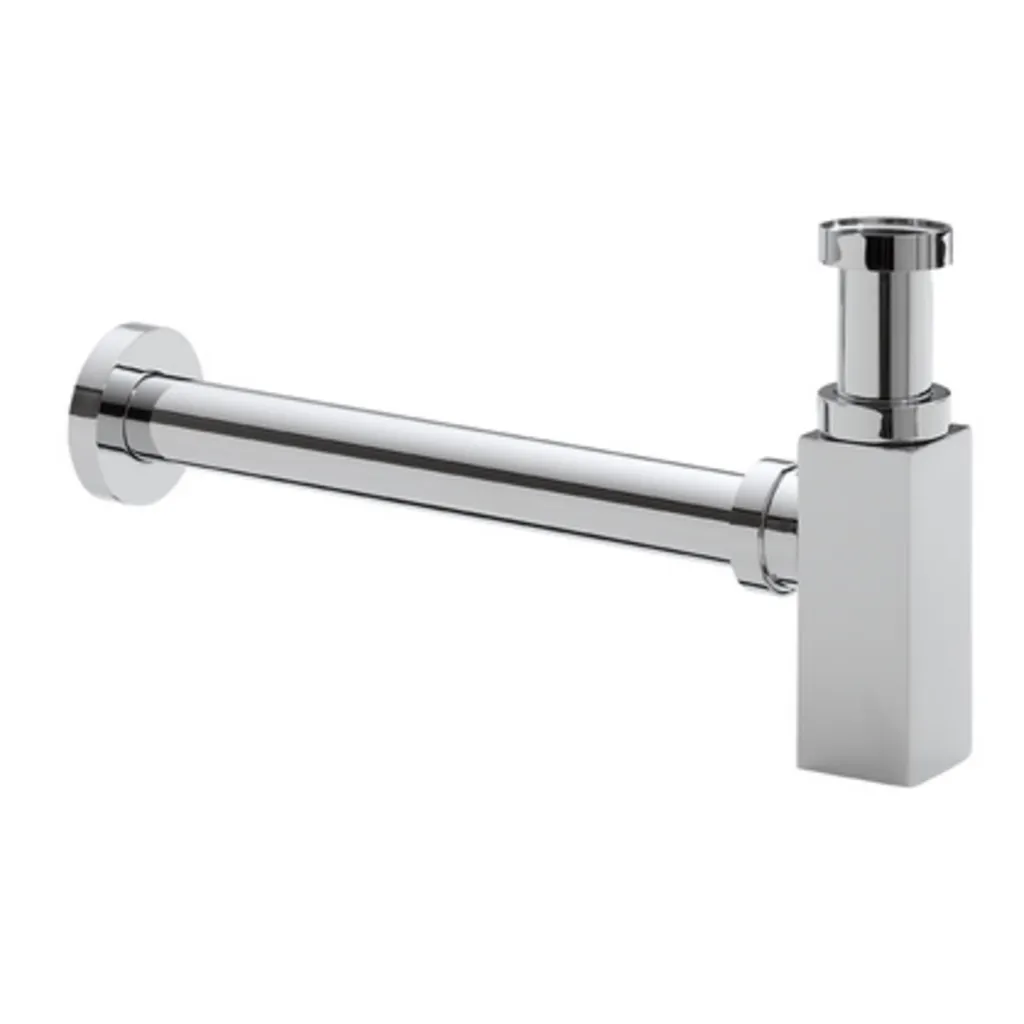 Afbeelding 1 Wiesbaden Rombo sifon vierkant 5/4" x 32 mm chroom