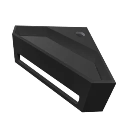 Afbeelding 1 Wiesbaden Julia hoekfontein 35 x 35 x 16 cm solid surface mat zwart
