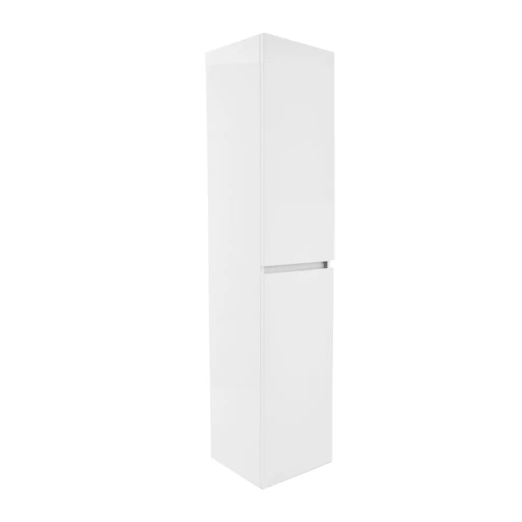 Afbeelding 1 Wiesbaden Vision kolomkast 2 deuren 160x35x35 wit
