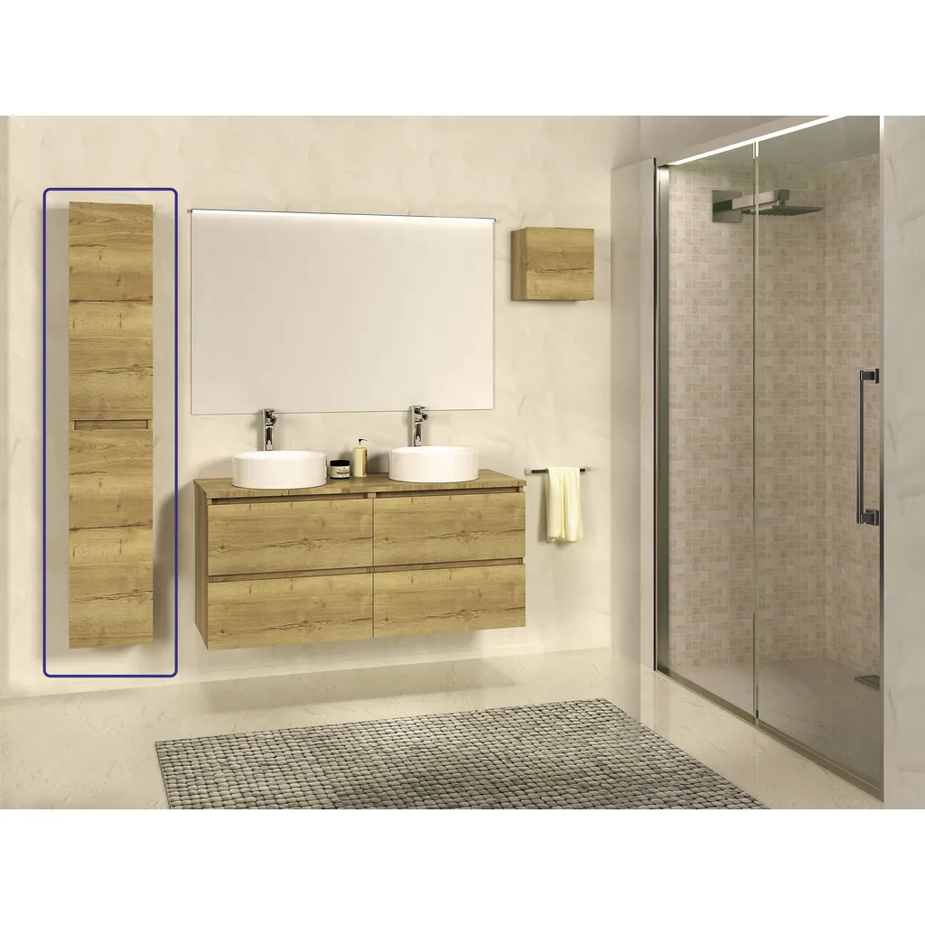 Afbeelding 1 Xellanz SEPHIA kolomkast 140x30x25 nature