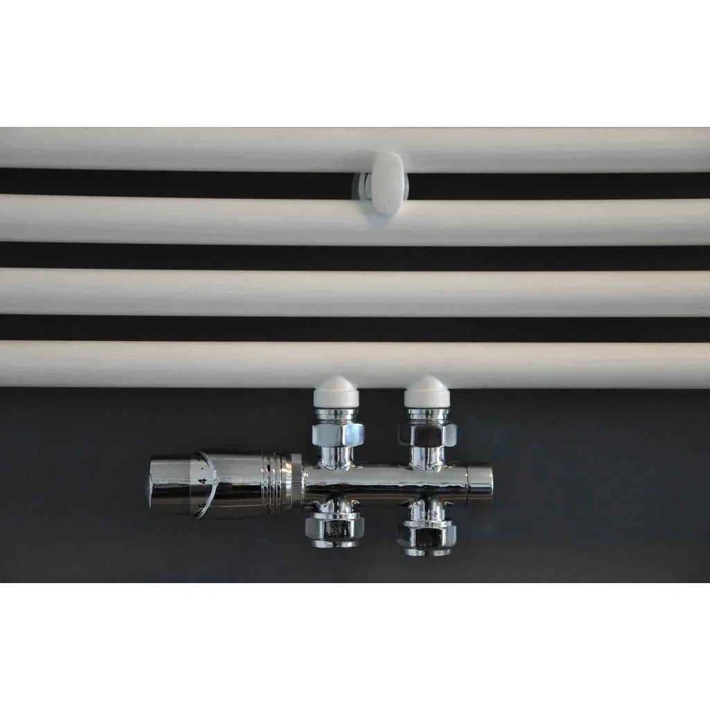 Afbeelding 1 Riko set onderblok compl. recht 16x2,0 +15 knel chroom