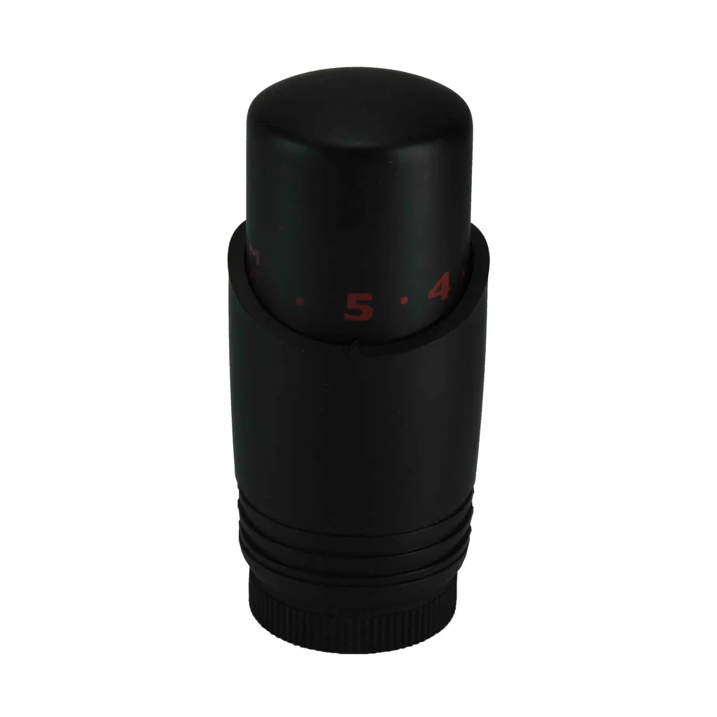 Afbeelding 1 Riko luxe thermostaatknop M-30 mat zwart