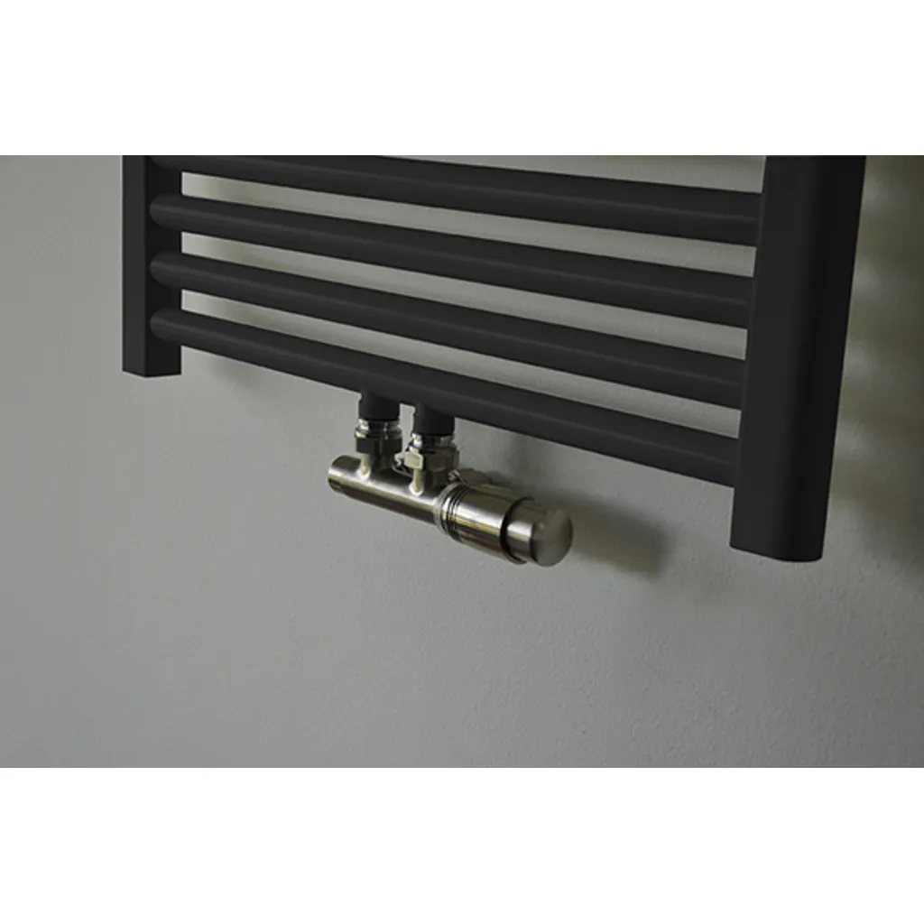 Riko set thermostatisch onderblok haaks-rechts geborsteld staal 7 Afbeelding 1 Riko set thermostatisch onderblok haaks-rechts geborsteld staal