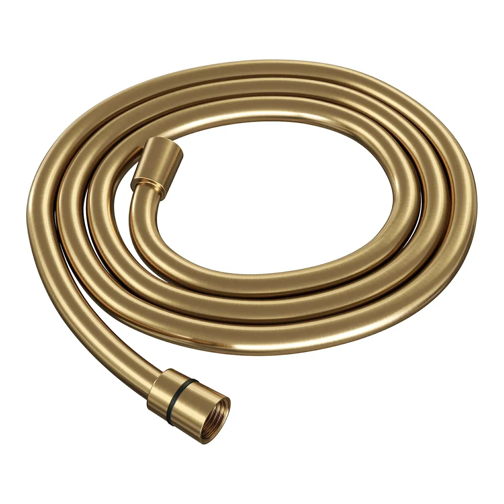 Afbeelding 1 Brauer Doucheslang glad 1500 mm goud geborsteld