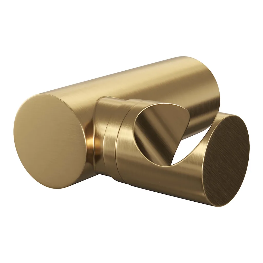 Brauer Wandhouder voor handdouche goud geborsteld PVD 2 Afbeelding 1 Brauer Wandhouder voor handdouche goud geborsteld PVD