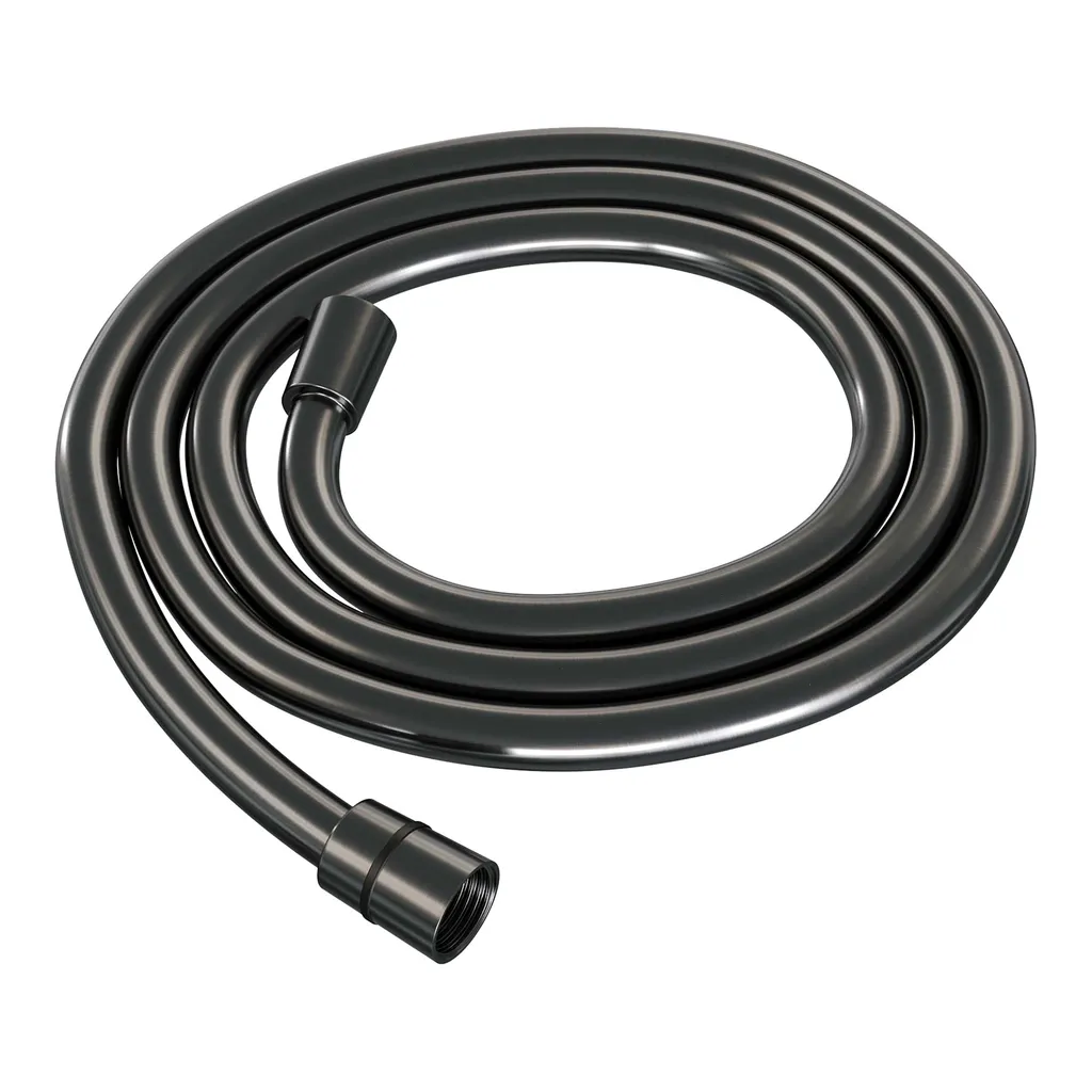Afbeelding 1 Brauer Doucheslang glad 1500 mm gunmetal geborsteld