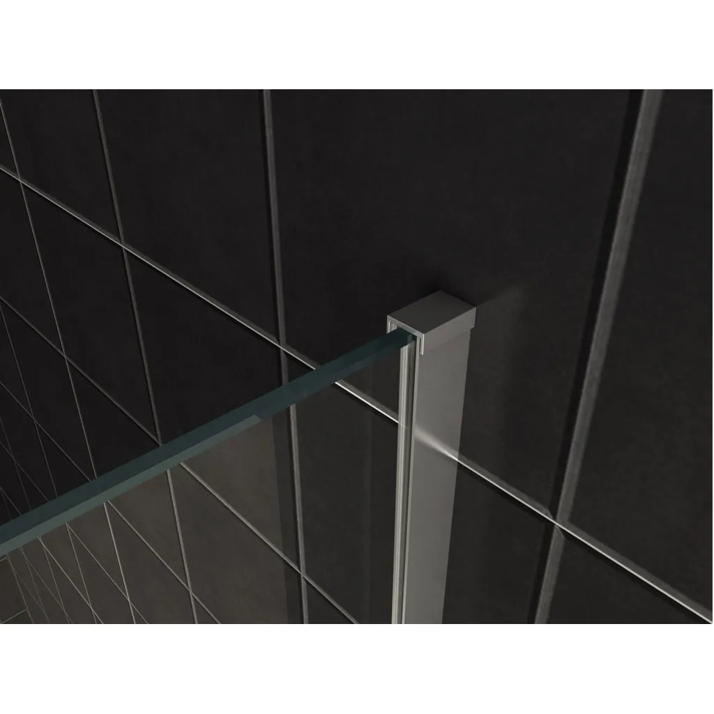 Afbeelding 2 Wiesbaden Slim profielset met stabilisatiestang 120 cm chroom