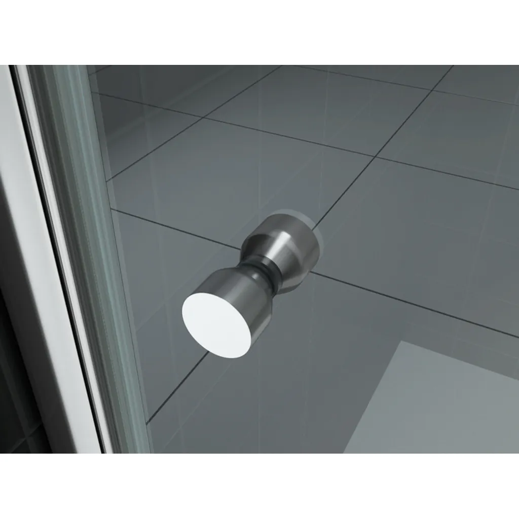 Afbeelding 2 Wiesbaden Between nisdeur 800 x 2000 x 8 mm nano helder glas/chroom