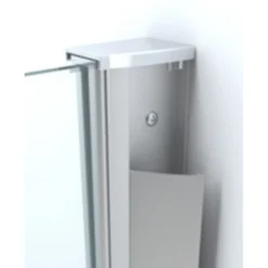 Afbeelding 2 Wiesbaden Comfort inloopdouche 1600 x 2000 x 8 mm nano helder glas/chroom