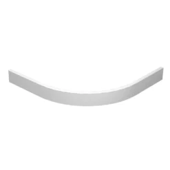 Afbeelding 2 Wiesbaden Voorzetpaneel met poten voor douchebak kwartrond 90 x 90 x 4 cm glans wit