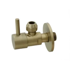 Afbeelding 2 Xellanz Minimal hoekstopkraan 3/8" x 3/8" of knel 10 mm geborsteld messing