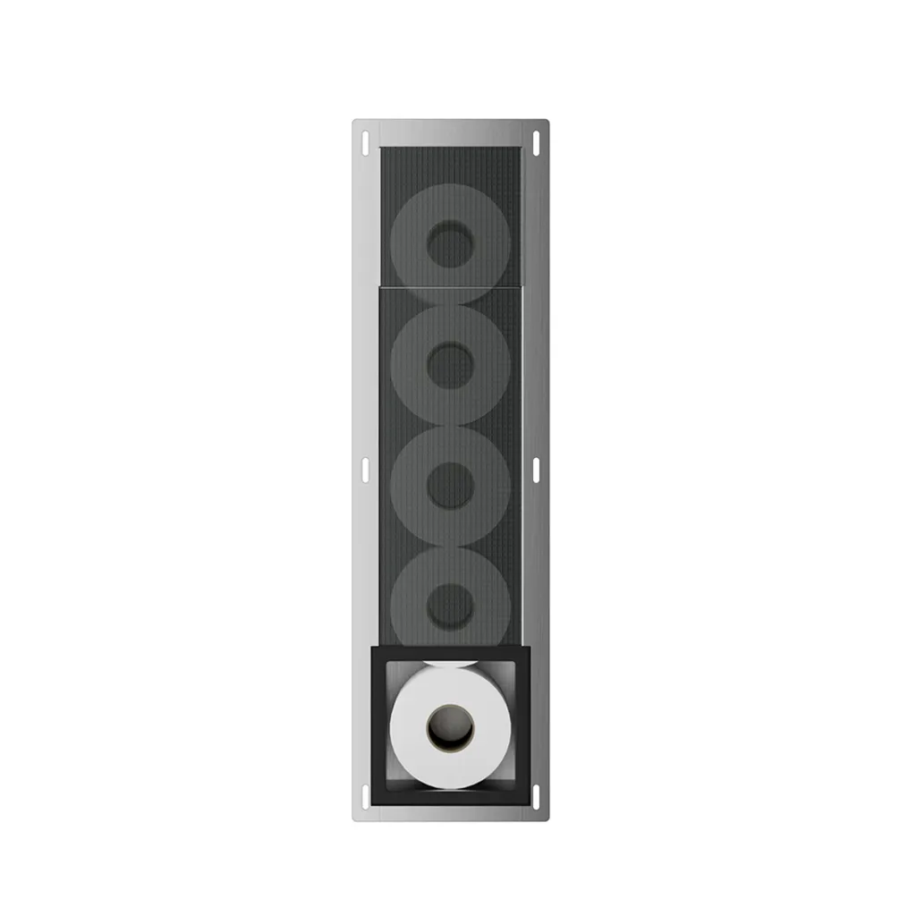 Afbeelding 2 Xellanz Rocko reserverolhouder inbouw mat zwart