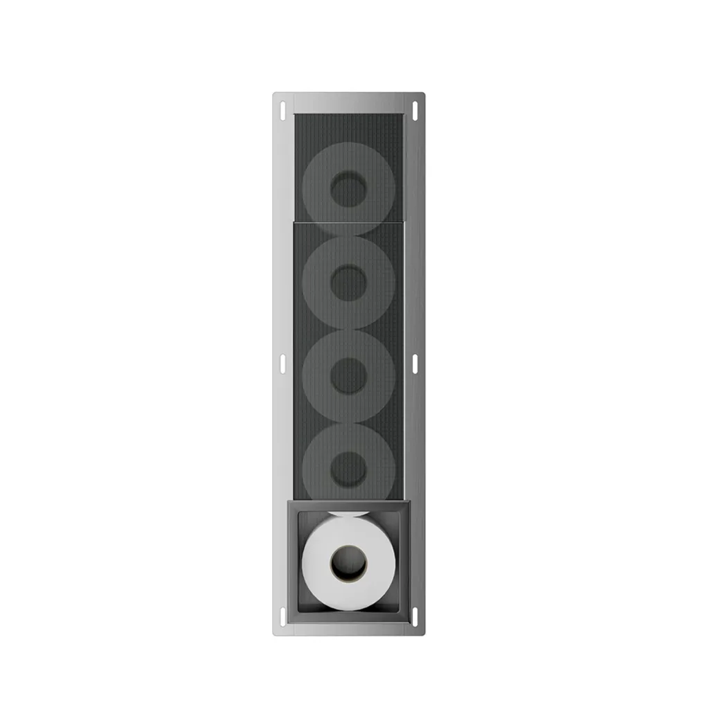 Afbeelding 2 Xellanz Rocko reserverolhouder inbouw gunmetal