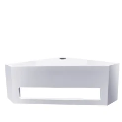 Afbeelding 2 Wiesbaden Julia hoekfontein 35 x 35 x 16 cm solid surface mat wit