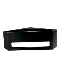 Afbeelding 2 Wiesbaden Julia hoekfontein 35 x 35 x 16 cm solid surface mat zwart