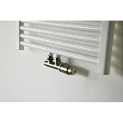 Afbeelding 2 Riko set thermostatisch onderblok haaks-rechts geborsteld staal