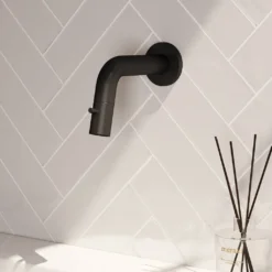 Afbeelding 2 Brauer Black Edition inbouw fonteinkraan inkortbaar mat zwart