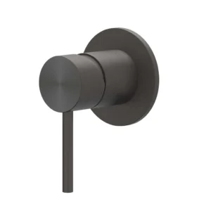 IVY Concord Inbouw douchemengkraan eenhendel inclusief inbouwdeel RVS316 geborsteld carbon black PVD
