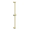 IVY Pact Regendoucheset 3 inbouw symmetry met 2-weg stop-omstel, 15cm plafondbuis, 30cm slim hoofddouche, glijstang met uitlaat, doucheslang 150cm, satin spray handdouche Geborsteld mat goud PVD - Afbeelding 4
